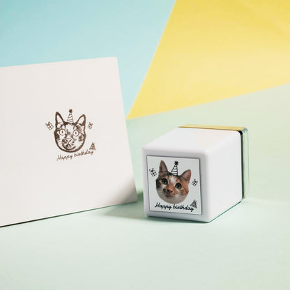 Custom Pet Portrait Stamp - Exquisite