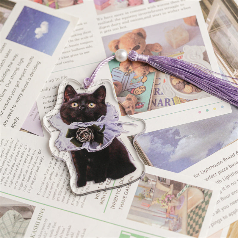 Custom Pet Acrylic Bookmark – Paint Your Pet