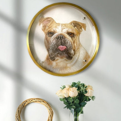 Hand-Painted 7-Layer 3D Pet Glass Painting