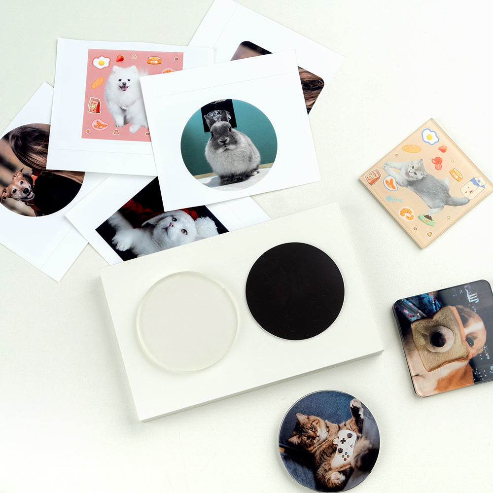 Custom Pet Portrait Fridge Magnet DIY Kit