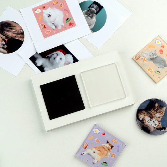 Custom Pet Portrait Fridge Magnet DIY Kit