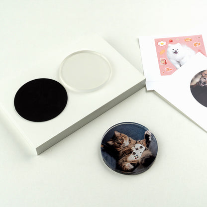 Custom Pet Portrait Fridge Magnet DIY Kit