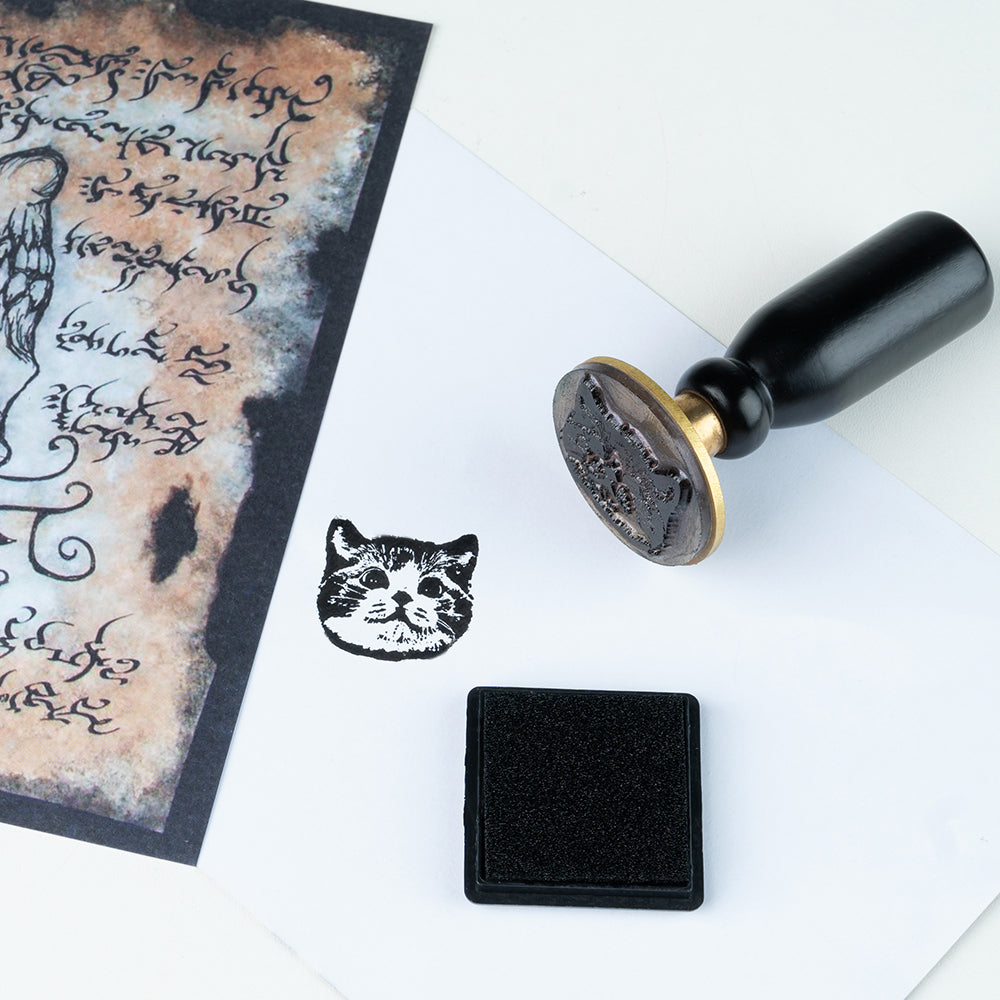 Custom Pet Portrait Rubber Stamp