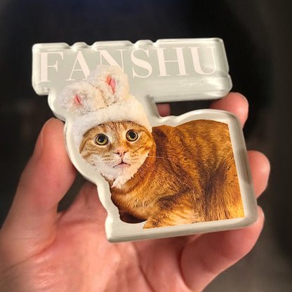 Custom Pet Portrait Fridge Magnet