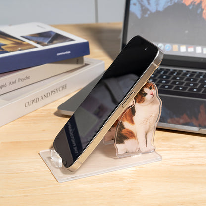 Custom Pet Portrait Phone Holder