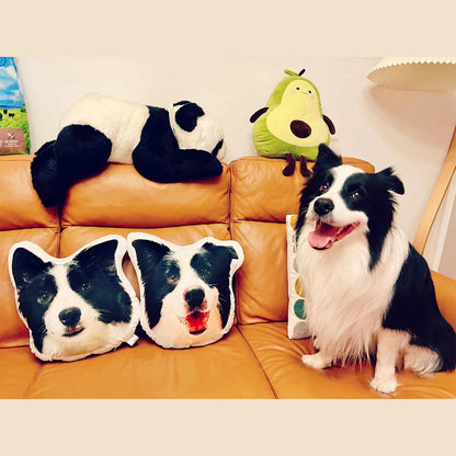 3D Custom Pet Portrait Pillow