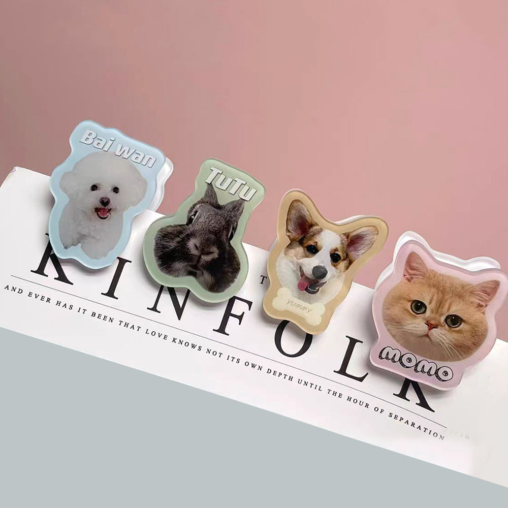 Custom Pet Portrait Sealing Clip