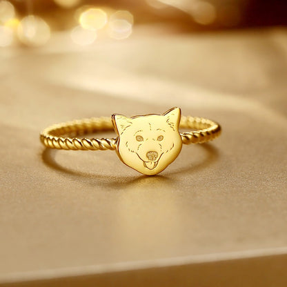 Custom Pet Portrait Rings