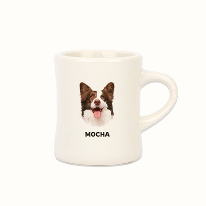 Custom Pet Portrait Ceramic Mug