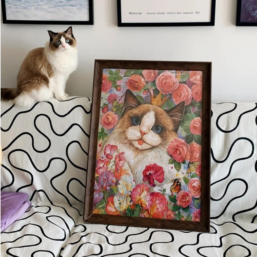 Custom Pet Portait Jigsaw Puzzle