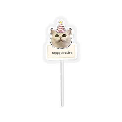 Custom Pet Portrait Cake Toppers